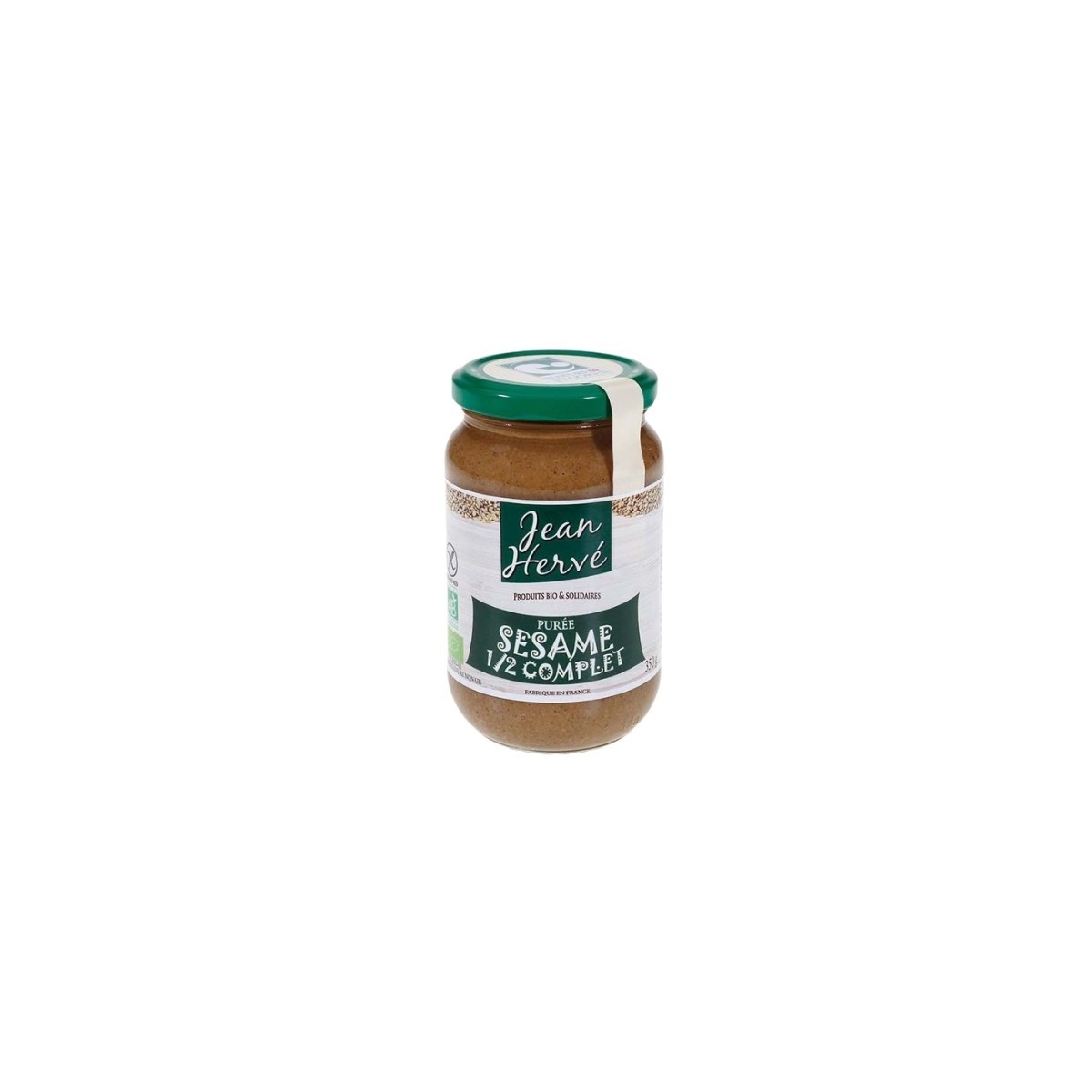 JEAN HERVÉ SEMI-WHOLE SESAME PASTE - TAHINI  BIO  350 GR