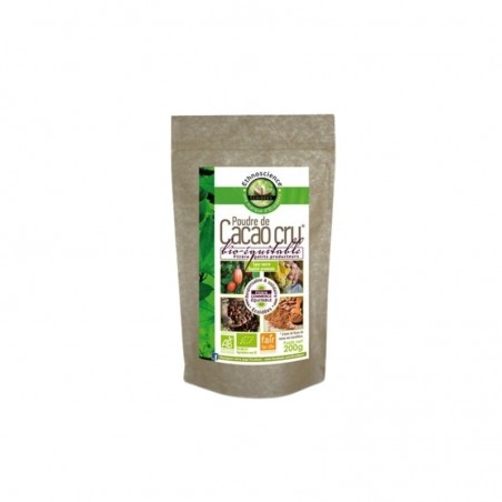 ECOIDEES POUDRE CACAO CRU BIO 200GR