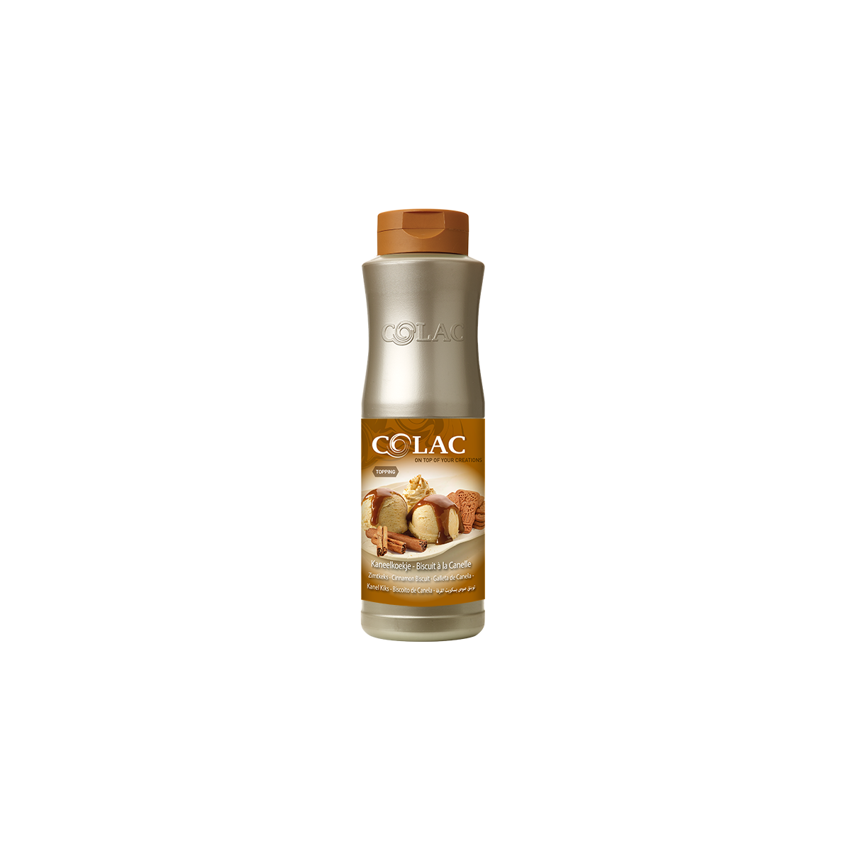 COLAC TOPPING SPECULOOS 1KG  BOTTLE