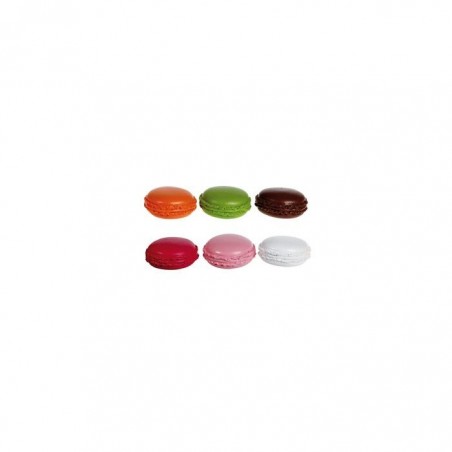 VALSE MACARON VERSCHILLENDE KLEUREN DIAM4CM H1,5CMSTUK