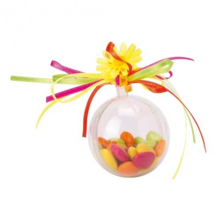 BOULE PLEXI  TRANSPARENTE D5CM