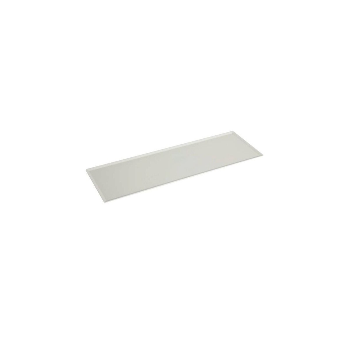 PLATEAU PLEXI BLANC "SMOKE" 60X20CM H5MM