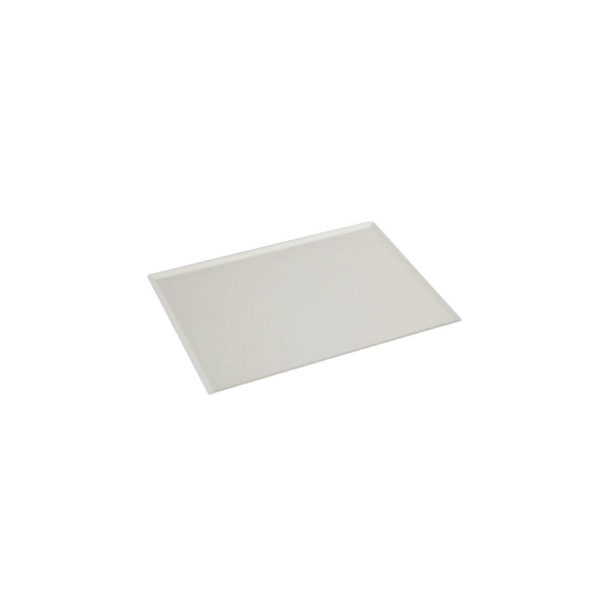 PLATEAU PLEXI BLANC "SMOKE" 40X30CM H5MM