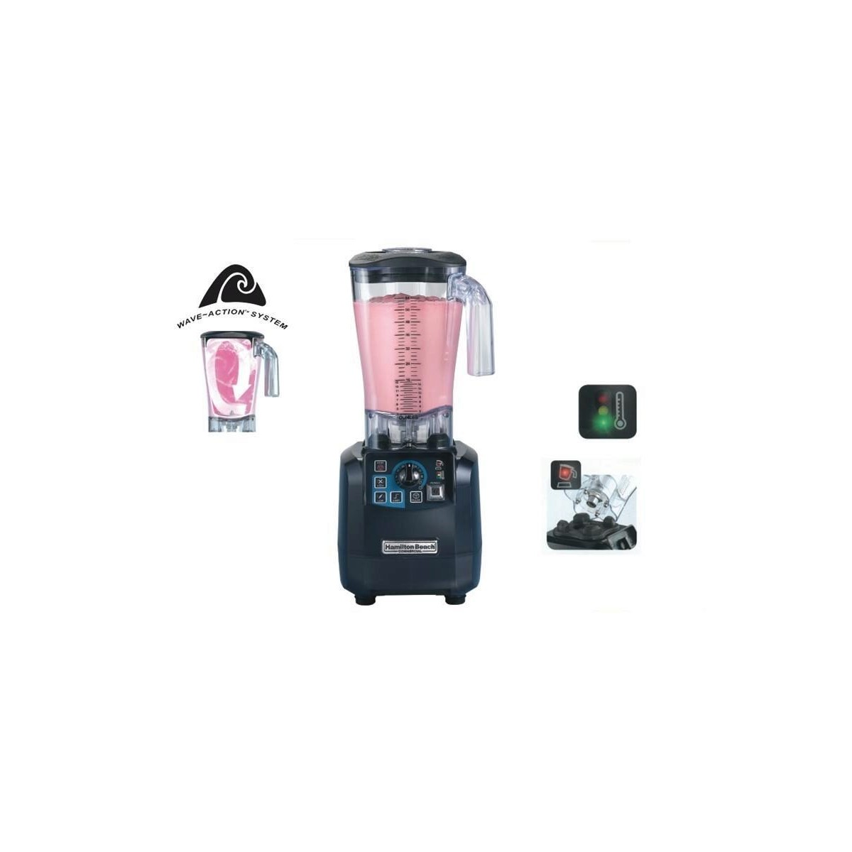 HAMILTON BEACH BLENDER TEMPEST 880W 1.9L 2 VITESSES/PULSE HBC-2650 (HBH650)