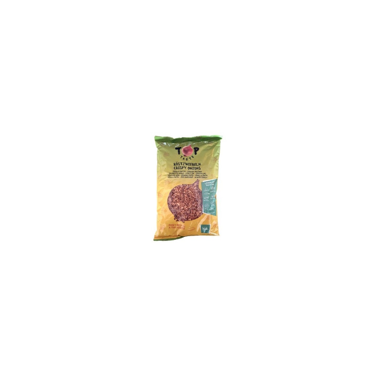 TOPTASTE OIGNONS FRITS 500GR